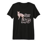 Get Nudo con Sphinx Cat Funny I Love My Hairless Cats Maglietta Premium