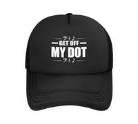 Get off My DOT Unisex Snapback cap Casual Cappellino con Visiera Morbido Cappello Trucker per Pesca Estivo Tennis