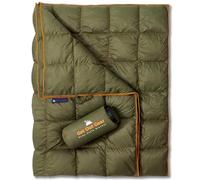 Get Out Gear Coperta da campeggio - Coperta da campeggio leggera, ripiegabile a 650 gradi, compatta, impermeabile e calda, per campeggio, escursionismo, viaggi, amaca