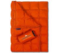 Get Out Gear Coperta da campeggio doppia, extra gonfia, pieghevole, leggera e calda, ideale per esterni, viaggi, stadio, festival, spiaggia, amaca, trapunta da campeggio impermeabile