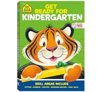 School Zone School Zone Get Ready for Kindergarten Workbook (Tascabile)