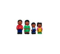 Get Ready Kids 5" African American Family Figures, set da 4