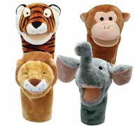 Get Ready Kids BigMouth Zoo Puppet Set 6 H x 12 L x 14 W
