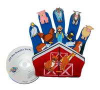 Get Ready Kids Glove Puppet Set: Old MacDonald's Farm 0.5 H x 8.5 L x 12 W