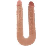 Get real - doppio dong 40 cm pelle