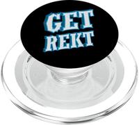 Get Rekt Funny Online Gaming Competitive Esports Gamer PopSockets PopGrip per MagSafe