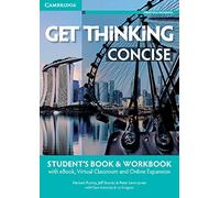 Get thinking concise. A2-B1. Student's book-Workbook. Per le Scuole superiori. Con e-book. Con espansione online