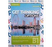 GET THINKING OPTIONS B1 - (9781108402996) + Materiali didattici - Rebillo