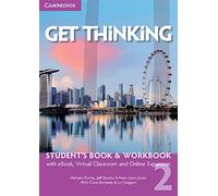 Get thinking. Student's book-Workbook. Per le Scuole superiori. Con e-book. Con espansione online (Vol. 2)