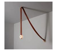Get This Designer Leather Marble Pendant Lights For Modern Dining Room Bar Kitchen Island, Led Easy Installation Lights