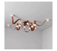 Get This Designer Leather Marble Pendant Lights For Modern Dining Room Bar Kitchen Island, Led Easy Installation Lights