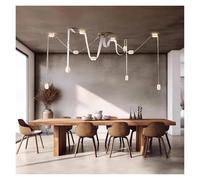 Get This Designer Leather Marble Pendant Lights For Modern Dining Room Bar Kitchen Island, Led Easy Installation Lights