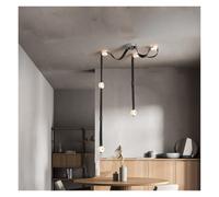 Get This Designer Leather Marble Pendant Lights For Modern Dining Room Bar Kitchen Island, Led Easy Installation Lights