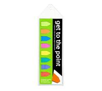Get to the Point - Set di 8 segnalibri Arrow - neon- magnetici