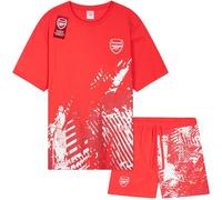 Get Trend Arsenal Pigiama Uomo Estivo Set Morbido Pigiami Corti Cotone Calcio Abbigliamento da Casa Regalo Uomo (XL, Rosso Arsenal)