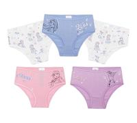 Get Trend Disney Frozen Mutandine Bambina Traspirante Morbida Mutandina Bimba Mutande Intimo Pacco da 5 Slip Cotone Idee Regalo (9-10 Anni, Multi Frozen 5 Pack)