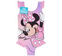 Get Trend Disney Minnie Mouse Costume Piscina Bambina e Piccoli Elastico Cinghie Comode Costumi Interi Bellissimi per Spiaggia Piscina Nuoto (4-5 Anni, Rosa Minnie Mouse)