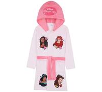 Get Trend Disney Princess Vestaglia Bambina Adolescenti Accappatoio con Cappuccio Abbigliamento da Casa Regali per Lei (3-4 Anni, Rosa Chiaro Disney Princess)