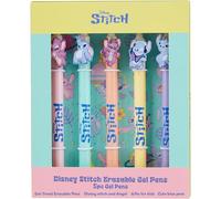 Get Trend Disney Stitch Penna Set da 5 Penne Gel Cancellabili Angel Materiale Scolastico Set Cancelleria Penna Sfera con Blu Inchiostro Regali Bambini (Stitch & Angel)