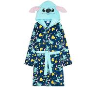 Get Trend Disney Stitch Vestaglia Bambina Adolescenti, Accappatoio con 3D Orecchie, Abbigliamento da Casa Regali per Lei (11-12 Anni, Marine Blu Stitch)