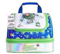 Get Trend Disney Toy Story Borsa Porta Pranzo Bambini Adolescenti Adulti Isolato Porta Pranzo con Scomparti Porta Merenda per Picnic Lavoro Scolastico (Verde Buzz)