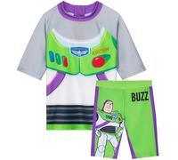 Get Trend Disney Toy Story Costume Piscina Bambino Set 2 Pezzi Costumi da Bagno Mare Bambini Piccoli Maglietta Piscina e Tronchi (4-5 Anni, Multi Toy Story)