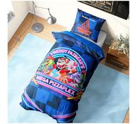 Get Trend Five Nights at Freddy's Copripiumino Singolo Reversibile 135x200 cm e Federe Cuscini Set Letto Bambini e Adolescenti, Accessori Camera da Letto (Multi FNFF, Singolo)