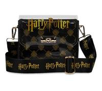 Get Trend Harry Potter Borsa Tracolla Ragazza Adolescenti con Portamonete, Borsetta Tracolla con Cinturino Regolabile (Nero Harry Potter)