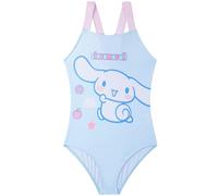 Get Trend Hello Kitty Cinnamoroll Costume Piscina Bambina, Costume Intero con Fiocco e Cinturino Regolabile, Estivo Regalo Ragazza (9-10 Anni, Blu Cinnamoroll)