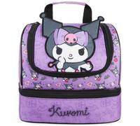 Get Trend Hello Kitty Sanrio 3D Borsa Termica Bambini, Kuromi Lunch Bag Merenda con 2 Scomparti, Porta Pranzo Bambina per Scuola Asilo e Tempo Libero, Kawaii Idea Regalo Bambina (Multi Kuromi)