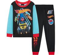 Get Trend Hot Wheels Pigiama Bambino Set, Lungo Pigiami Bambini Adolescenti, Gioco Abbigliamento da Casa, Regalo Ragazzo (6-7 Anni, Multi Hot Wheels)