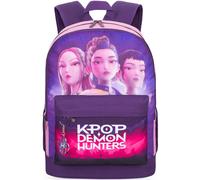Get Trend Huntrix Kpop Demon Hunters Zaino Bambina con Spallacci Rego Viola/Rosa