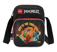 Get Trend Lego Ninjago Borsa a Tracolla Bambino, Crossbody Bag Compatta con Cerniera e Tracolla Regolabile, Mini Borsa Bambini per Telefono (Nero/Multi Lego x Ninjago)