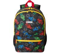 Get Trend Lego Ninjago Zaino Bambino, Zaino Scuola e Viaggio Regolabile, Scolastico Imbottito con Scomparti Multipli, Idee Regalo (Nero/Multi Lego Ninjago)