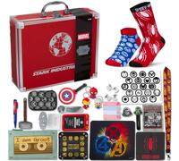 Get Trend Marvel Avengers Calendario Avvento 2026 per Fan, 24 Sorprese | Calendario dell'Avvento 2026 con Calzini, Cancelleria e Altro, Idee Regalo Natale per Uomo, Donna e Ragazzi