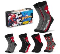 Get Trend Marvel Spiderman | Star Wars | Lord of the Rings | Calzini Uomo | 5 Paia Calzini Cotone Elasticizzato, Design Assortiti, Morbidi e Traspiranti, Idee Regalo per Adulti e Ragazzo