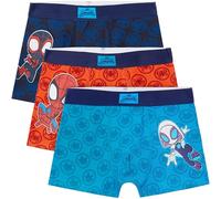 Get Trend - Marvel Spidey 3 Pezzi Boxer Bambino 2-7 Anni, Mutande Intimo, Elasticizzato e Traspirante, Regalo Bambino (3-4 Anni, Multi Spidey)