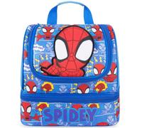 Get Trend Marvel Spidey e i Suoi Fantastici Amici 3D Borsa Termica Bambini, Lunch Bag Merenda con 2 Scomparti, Porta Pranzo Bambino per Scuola Asilo e Tempo Libero, Idea Regalo Bambino (Multi Spidey)