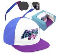 Get Trend Minecraft | Fortnite | Super Mario | Spongebob Cappello Baseball Occhiali da Sole Bambino Set, Protezione UV 100%, Essenziale Vacanze, Regalo per Ragazzi
