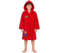 Get Trend Minecraft | Super Mario Accappatoio Bambini e Ragazzi in Pile | Vestaglia Bambino per Casa con Cappuccio, Tasche e Cintura, Morbido e Caldo per Invernale, Idee Regalo per Bambino e Bambina
