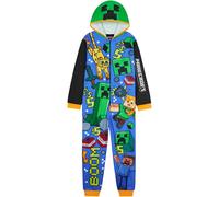 Get Trend Minecraft Tuta Intera Bambino con Cappuccio 7-14 Anni Pile Manica Lunga Pigiami Interi Bambini, Regalo Ragazzo (13-14 Anni, Multi-Cappuccio Minecraft)