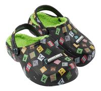 Get Trend Minecraft Zoccoli Bambino e Adolescenti, Invernale Fodera in Pile Pantofole Invernali, Cinturino Slip-on, Creeper Regalo Ragazzo (32/33 EU, Multicolore Minecraft)