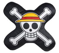 Get Trend One Piece Cuscino Divano - Cuscino Bambini e Adulti 3D - Cuscino Decorativo 37 x 34.5cm - One Piece Gadget Regalo