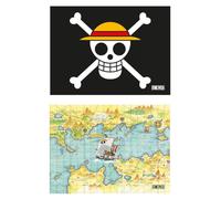 Get Trend One Piece Set di 2 Bandiera Pirati 110 x 80 cm
