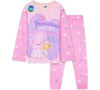 Get Trend Peppa Pig Set Pigiama Bambina 18 Mesi-5 Anni, Morbida Alto e Basso Abbigliamento da Casa, Regalo Ragazza (2-3 Anni, Rosa Peppa Pig)