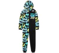 Get Trend Pile Tuta Intera Bambino Adolescenti, Accogliente Pigiama Intero Bambini Cappuccio con Design Gioco, Regalo Ragazzo (9-10 Anni, Multi Gioco)