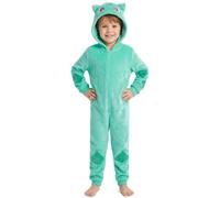 Get Trend Pokemon Pigiama Intero Bambini, Onesie Costume in Pile | Pikachu, Charmander, Bulbasaur, Squirtle, Tuta Intera con Cappuccio, Morbida e Comoda per Halloween, Carnevale e Cosplay