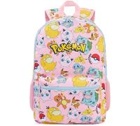 Get Trend Pokemon Zainetto Bambina, Borsa Zaino Scuola Multi-Scomparto e Spallacci Regolabili per Scuola e Gite, Idea Regalo (Multi Pokemon)