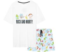 Get Trend Rick And Morty Pigiama Uomo Estivo Set Traspirante Pigiami Divertenti Corto Cotone Abbigliamento da Casa Set Regalo Uomo (M, Multi Rick And Morty)