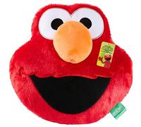 Get Trend Sesame Street Elmo Cuscino Morbido Personaggi per Bambini, Ragazzi e Adulti, 3D Cuscini Peluche Decorativo Divano e Letto, Idee Regalo (Rosso Elmo)